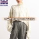 Women's wool cashmere comfortable turtleneck knit short pullover sweater designs for ladies