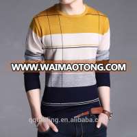 2017 New Arrivals Spring Autumn thin style men pullover knitted sweater men