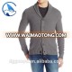 Men's lambswool V neck cardigan button knitted sweater